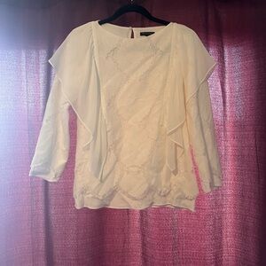 Elegant White Women's Top